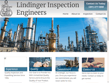 Tablet Screenshot of lindinger-insp.com